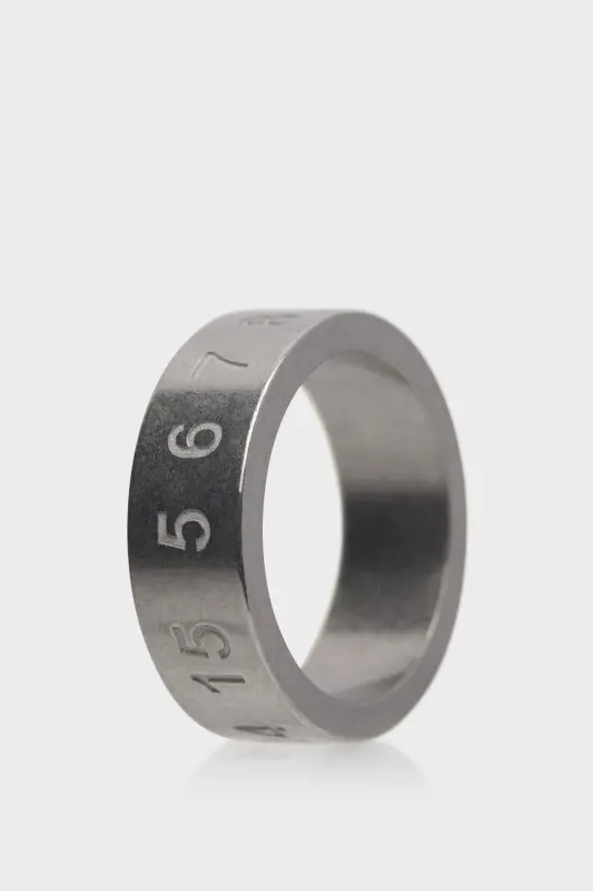 Maison Margiela Band Ring: Numerical Ring Silver online