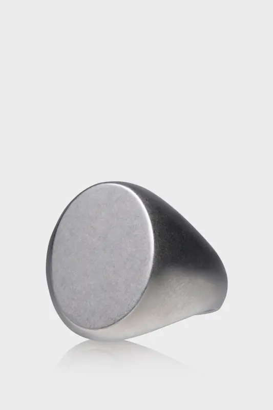 Maison Margiela Chevalier ring Polished palladio online