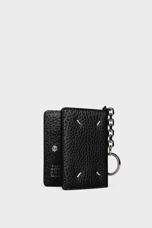 Maison Margiela Designer Leather Card Holder Black online