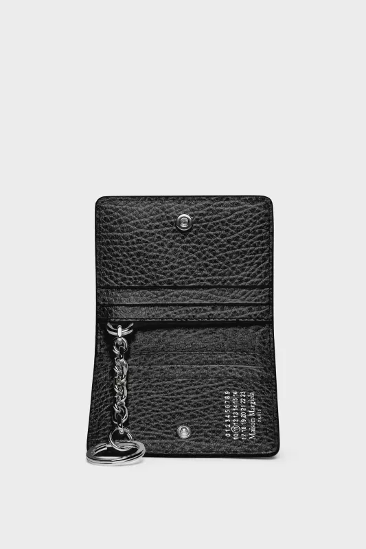 Maison Margiela Designer Leather Card Holder Black online