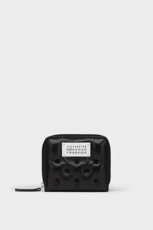 Maison Margiela Glam Slam Compact Zipped Wallet Black online