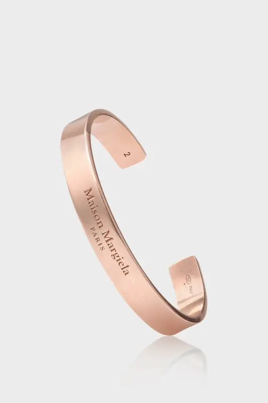 Maison Margiela LOGO REFERENCE CUFF 8 mm Rose Gold online