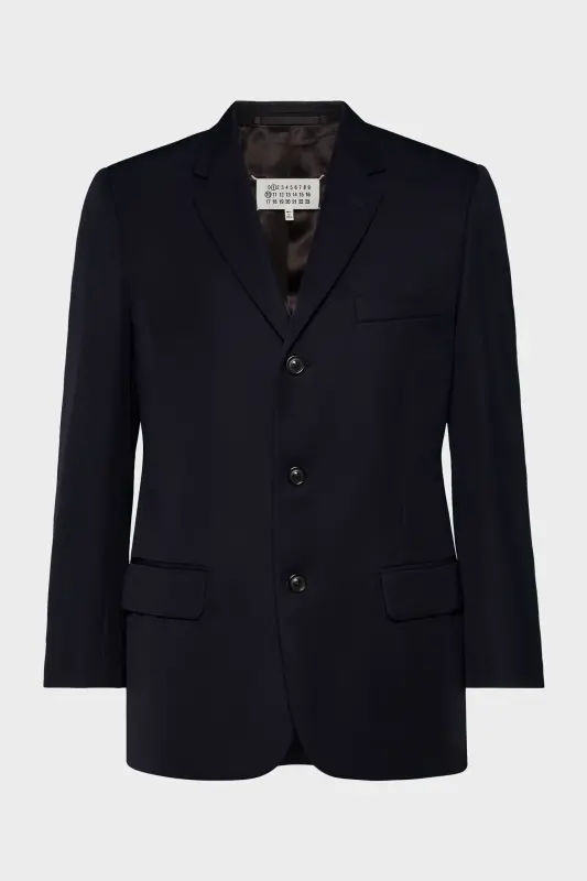 Maison Margiela British Mohair Suit Jacket Navy Blue online