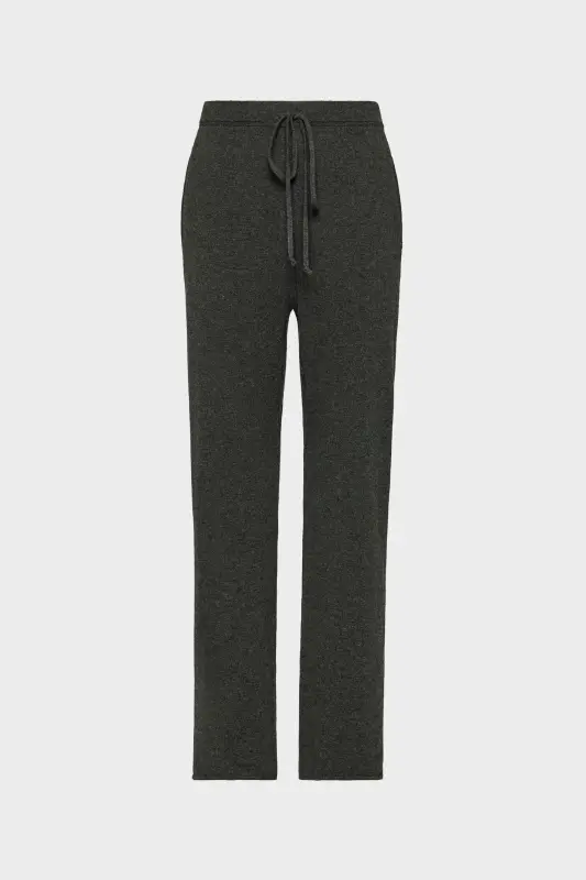 Maison Margiela Cashmere knit trousers Dark grey online