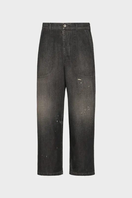 Maison Margiela Distressed jeans Black online