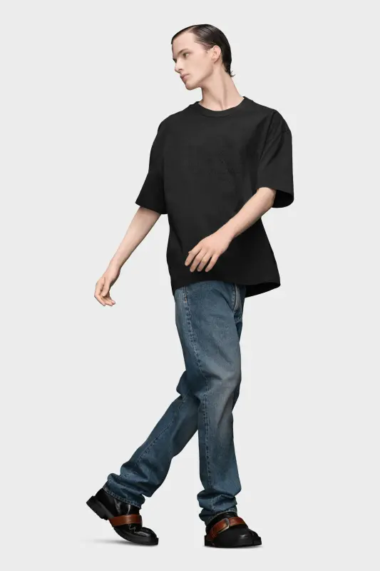 Maison Margiela Embroidered logo T-shirt Black online