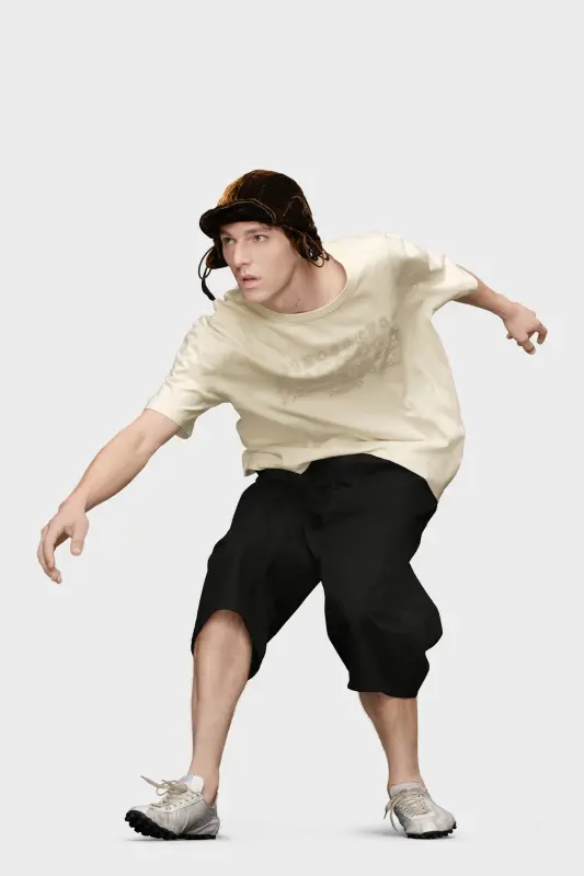 Maison Margiela Embroidered logo T-shirt Ecru online