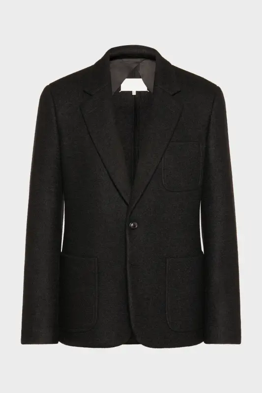 Maison Margiela Felted wool jacket Black online