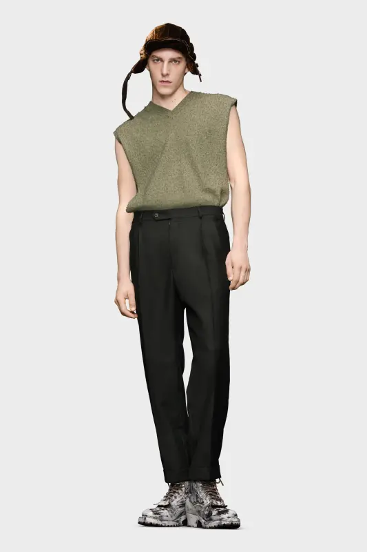 Maison Margiela Mohair trousers Black online