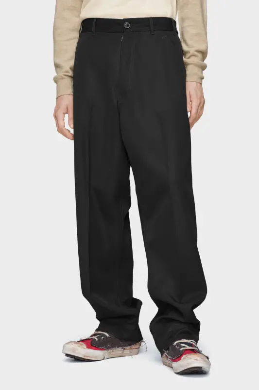 Maison Margiela Wide-leg trousers Black online