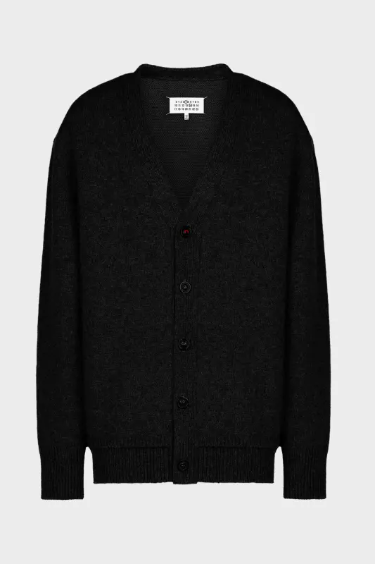 Maison Margiela Womens Oversized Cardigan Black online