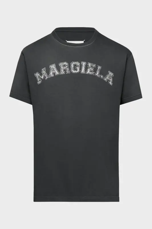 Maison Margiela Black Cotton Relaxed-fit T-Shirt Black online