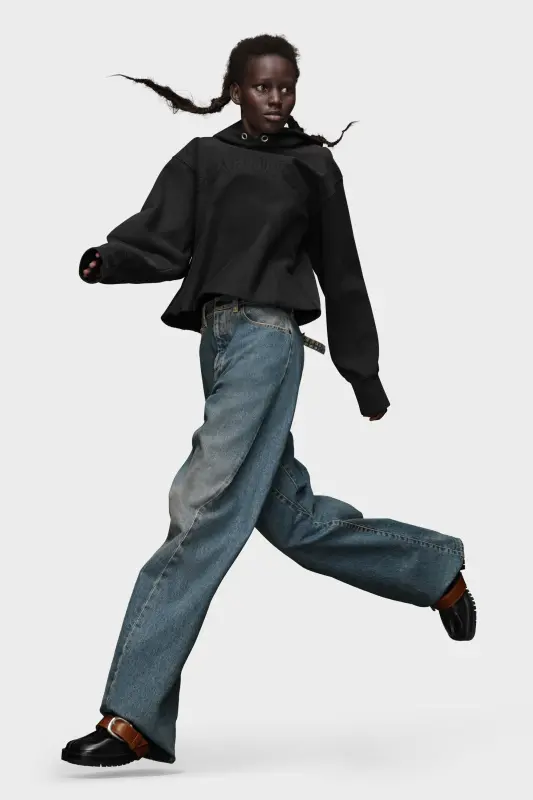 Maison Margiela Firm Fleece Hoodie Black online