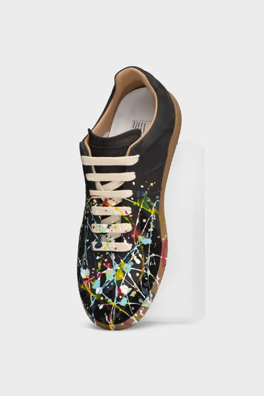 Maison Margiela Paint Replica Sneakers Black online