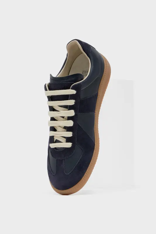 Maison Margiela Replica Sneakers Dirty White Blue Night online
