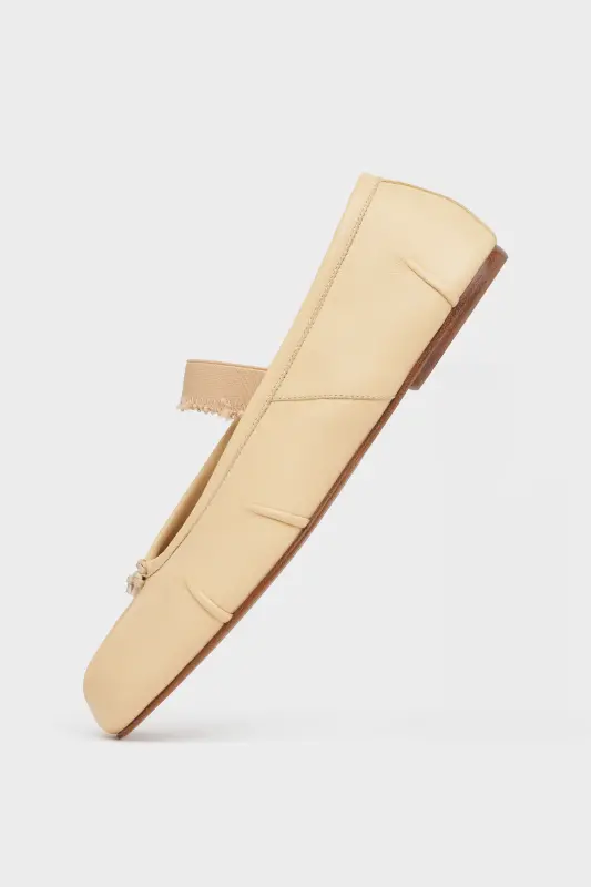 Maison Margiela TABI BALLERINA FLAT ELASTIC BAND Nude online