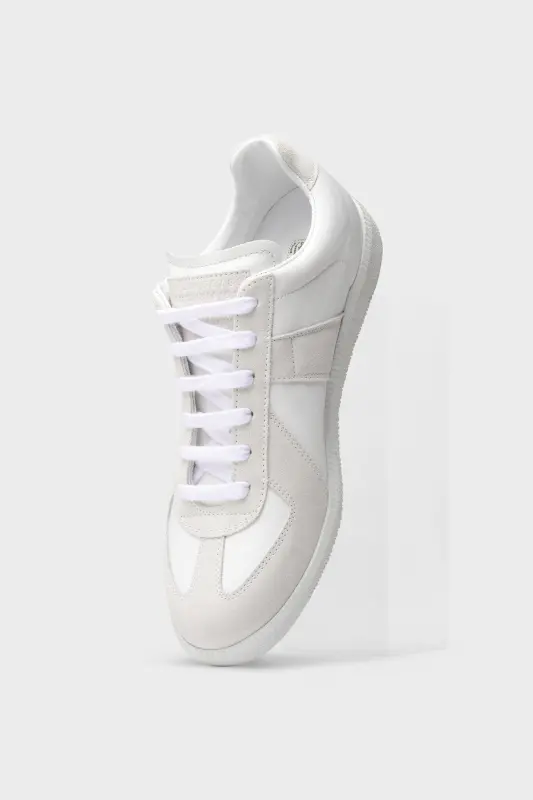 Maison Margiela White Calf Leather Replica Sneaker White online